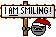 Weihnachten Schilder Smilies (2) Smiley – Weihnachten